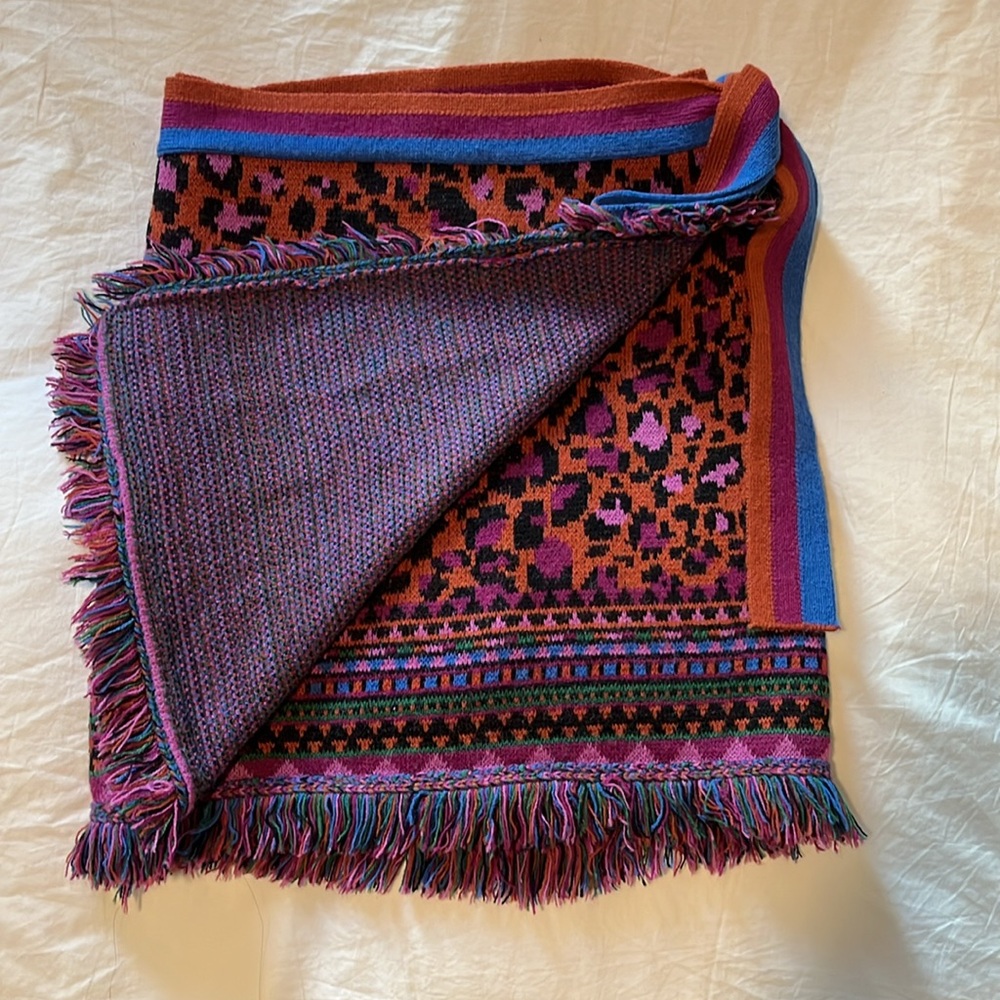 FARM RIO RED AINIKA TAPESTRY SKIRT - Picture 2 of 4